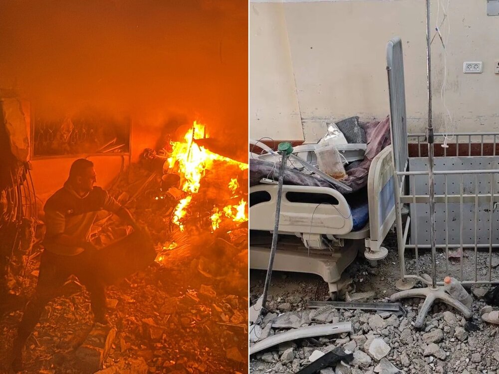 ग़ज़्ज़ा के दो अस्पतालों को इसराइल ने बनाया निशाना/ हमले में मारे गए 25 फ़िलस्तीनी