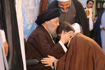 آیین عمامه‌گذاری طلاب حوزه علمیه خوزستان برگزار شد