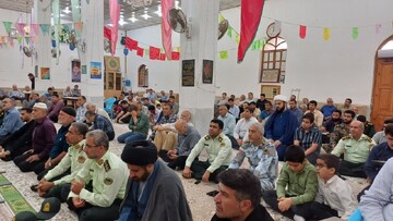 نمازجمعه بندر ریگ به روایت تصویر