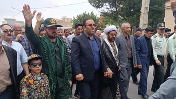 تصاویر / انزجار مردم شهرستان سراب از حملات رژیم غاصب صهیونیستی