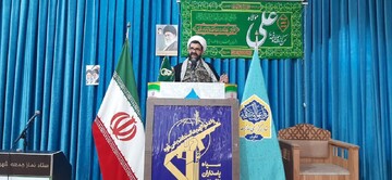 تصاویر/ برگزاری نماز جمعه در شهرستان دندی