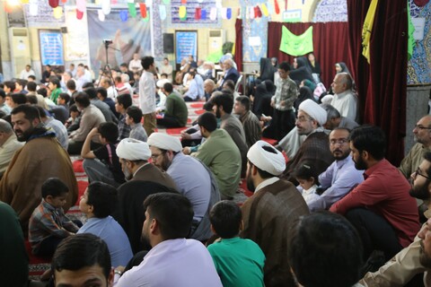 تصاویر/مراسم عمامه‌گذاری طلاب حوزه علمیه خوزستان در مسجد امام خمینی(ره) کیان‌آباد اهواز
