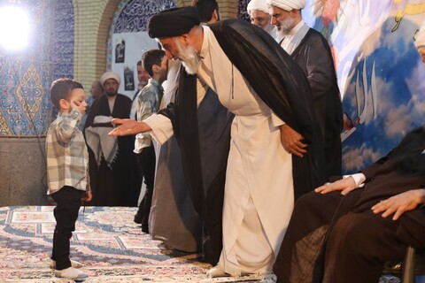 تصاویر/مراسم عمامه‌گذاری طلاب حوزه علمیه خوزستان در مسجد امام خمینی(ره) کیان‌آباد اهواز