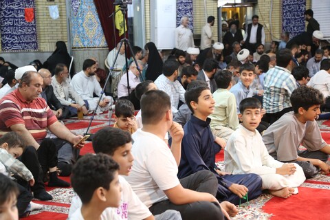 تصاویر/مراسم عمامه‌گذاری طلاب حوزه علمیه خوزستان در مسجد امام خمینی(ره) کیان‌آباد اهواز