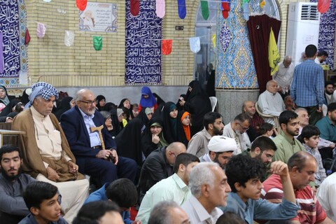 تصاویر/مراسم عمامه‌گذاری طلاب حوزه علمیه خوزستان در مسجد امام خمینی(ره) کیان‌آباد اهواز
