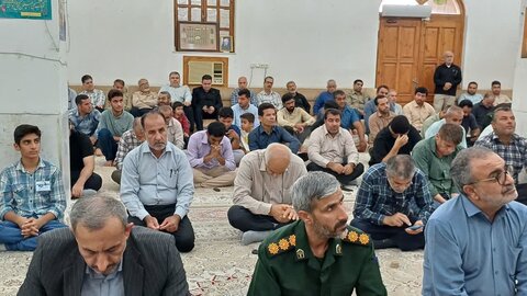 نمازجمعه بندر ریگ به روایت تصویر