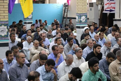 تصاویر/ برگزاری نماز جمعه در شهرستان دهلران