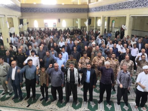تصاویر/آیین عبادی سیاسی نماز جمعه در شهرستان چرداول