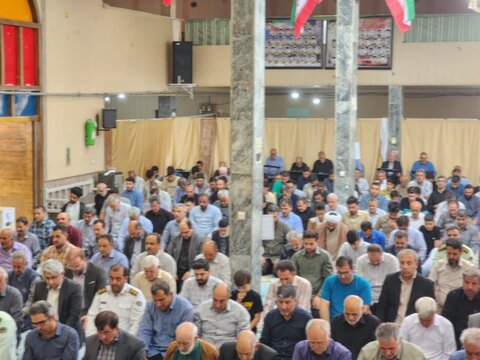تصاویر/ اقامه نماز جمعه شهر چایپاره