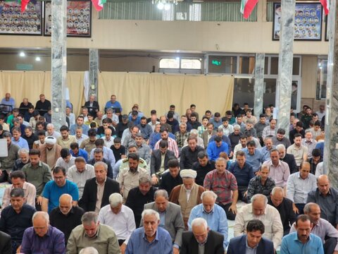 تصاویر/ اقامه نماز جمعه شهر چایپاره