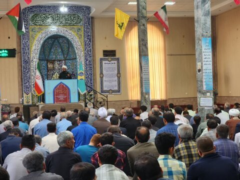 تصاویر/ اقامه نماز جمعه شهر چایپاره