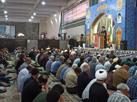 تصاویر/ نمازعبادی سیاسی جمعه کاشان