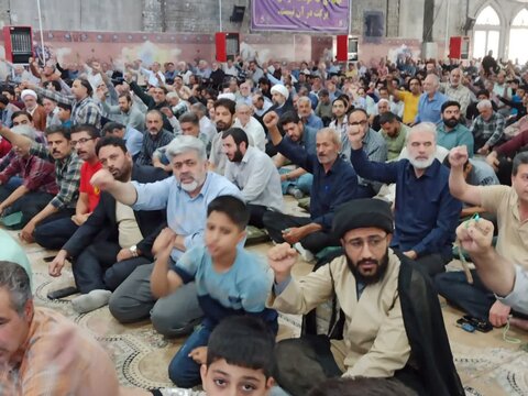 تصاویر/ نمازعبادی سیاسی جمعه کاشان