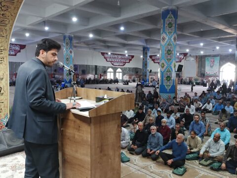 تصاویر/ نمازعبادی سیاسی جمعه کاشان