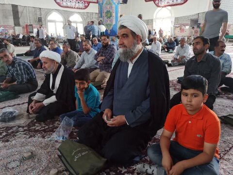 تصاویر/ نمازعبادی سیاسی جمعه کاشان