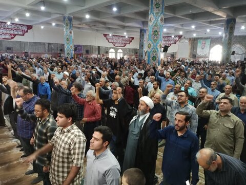 تصاویر/ نمازعبادی سیاسی جمعه کاشان