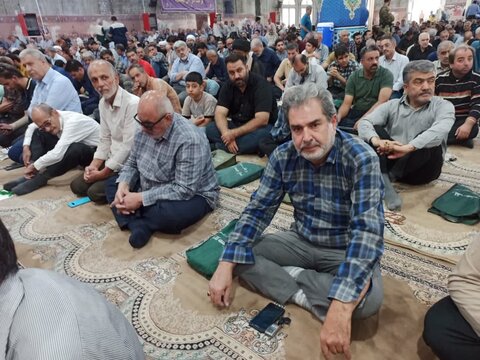 تصاویر/ نمازعبادی سیاسی جمعه کاشان