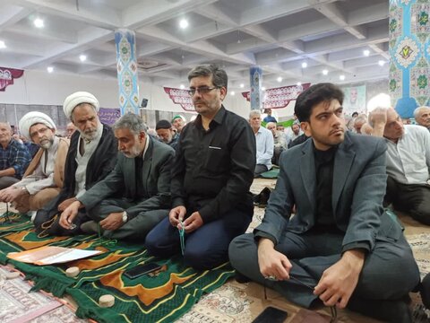 تصاویر/ نمازعبادی سیاسی جمعه کاشان