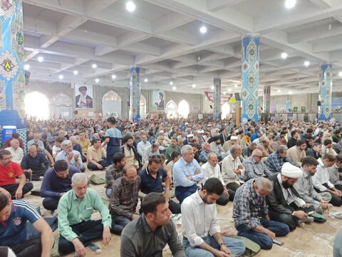 تصاویر/ نمازعبادی سیاسی جمعه کاشان