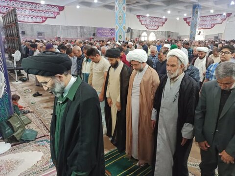 تصاویر/ نمازعبادی سیاسی جمعه کاشان