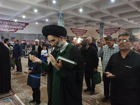 تصاویر/ نمازعبادی سیاسی جمعه کاشان