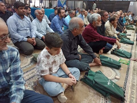 تصاویر/ نمازعبادی سیاسی جمعه کاشان