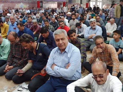 تصاویر/ نمازعبادی سیاسی جمعه کاشان