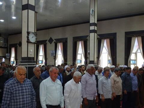 تصاویر/ اقامه نماز جمعه امروز شهرستان چهاربرج