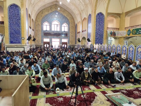 تصاویر/ نماز جمعه بم