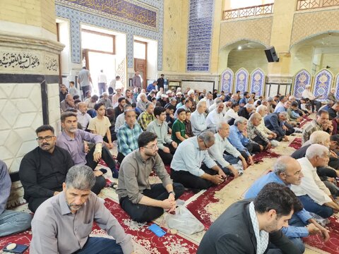 تصاویر/ نماز جمعه بم