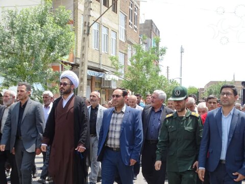تصاویر/ راهپیمایی نمازگزاران نماز جمعه شهرستان چهاربرج در محکومیت حمله رژیم صهیونیستی به نقاطی از کشور