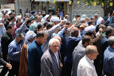 تصاویر/ راهپیمایی مردم شهرستان دهلران