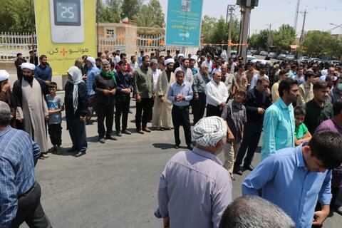 تصاویر/ راهپیمایی مردم شهرستان دهلران