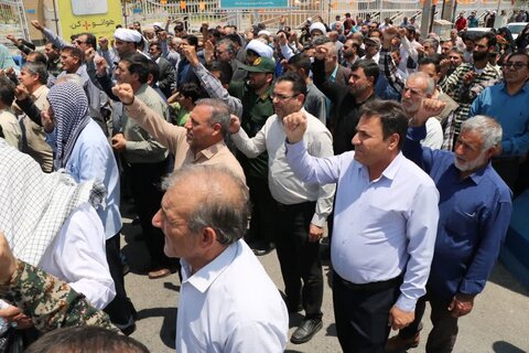 تصاویر/ راهپیمایی مردم شهرستان دهلران