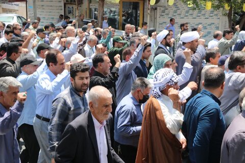 تصاویر/ راهپیمایی مردم شهرستان دهلران