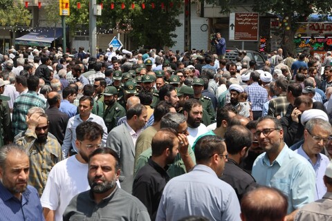 تصاویر / راهپیمایی عظیم مردم همدان در پاسخ به جنایت بزرگ رژیم صهیونسیتی