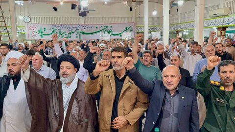 تصاویر/ اقامه نمازجمعه ماکو