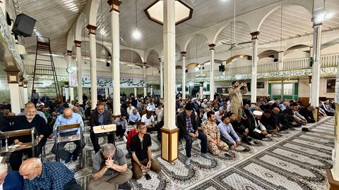 تصاویر/ اقامه نمازجمعه ماکو