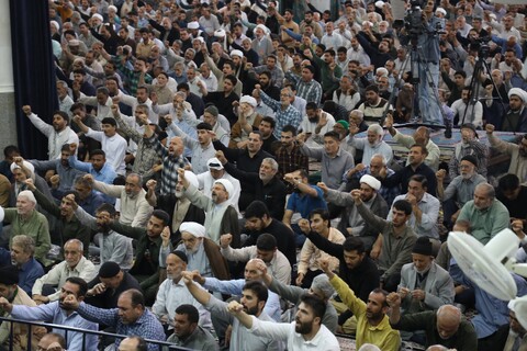 تصاویر/ راهپیمایی اعلام انزجار از رژیم کودک‌کش صهیونیستی از مصلای قدس به سمت حرم حضرت معصومه(س)