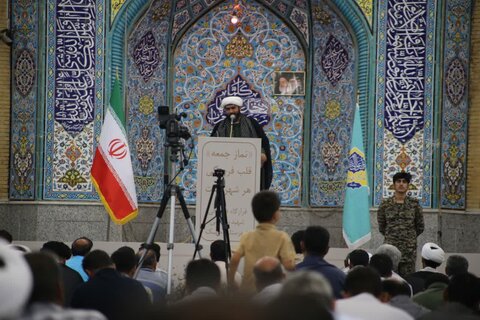 تصاویر/نماز جمعه شهرستان جاسک