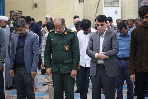 تصاویر/نماز جمعه شهرستان جاسک