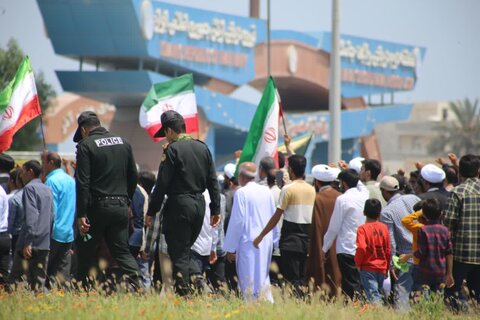 تصاویر/نماز جمعه شهرستان جاسک