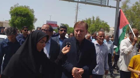 تصاویر/ راهپیمایی بوشهر در محکومیت حمله صهیون‌ها به ایران