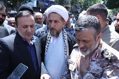 تصاویر /  محکومیت حمله رژیم صهیونیستی اسراییل به ایران عزیز از سوی مردم استان قزوین