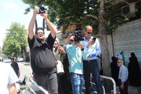 تصاویر /  محکومیت حمله رژیم صهیونیستی اسراییل به ایران عزیز از سوی مردم استان قزوین