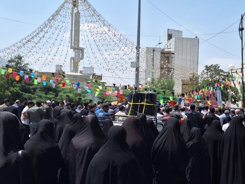 تصاویر/تجمع طلاب و مردم شهرستان آستانه در محکومیت رژیم صهیونیستی در حمله به ایران