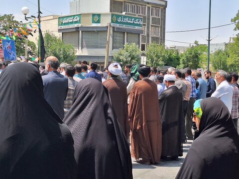 تصاویر/تجمع طلاب و مردم شهرستان آستانه در محکومیت رژیم صهیونیستی در حمله به ایران