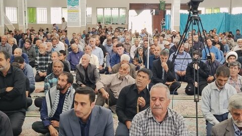 تصاویر/ نماز جمعه رابر