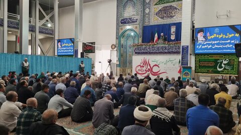 تصاویر/ نماز جمعه رابر