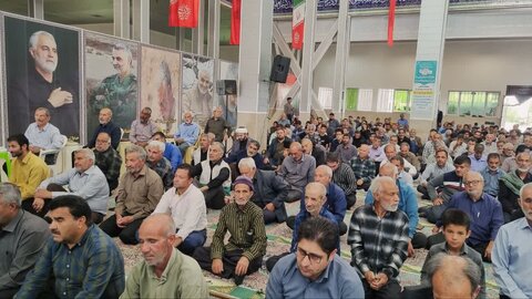 تصاویر/ نماز جمعه رابر